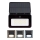 LED Dimbaar zonne- Schijnwerper met motion en dusk sensor LED/6W/2200 mAh 3000/4000/6500K IP65