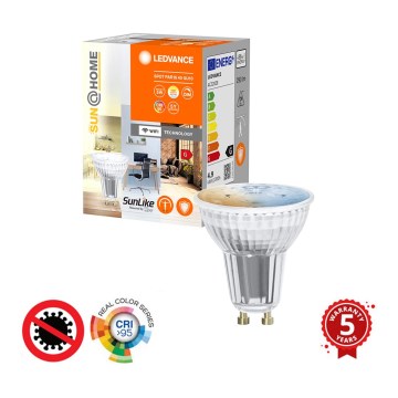 LED Dimbare Antibacteriële Lamp PAR16 GU10/4,9W/230V Wi-Fi - Ledvance