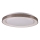 LED Dimbare badkamer plafondverlichting GRAŻYNA LED/48W/230V 3000-6000K diameter 41 cm IP44 grijs + afstandsbediening