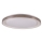 LED Dimbare badkamer plafondverlichting GRAŻYNA LED/72W/230V 3000-6000K diameter 51 cm IP44 grijs + afstandsbediening