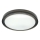 LED Dimbare badkamer plafondverlichting HALINA LED/48W/230V 3000-6000K diameter 38 cm IP44 zwart + afstandsbediening