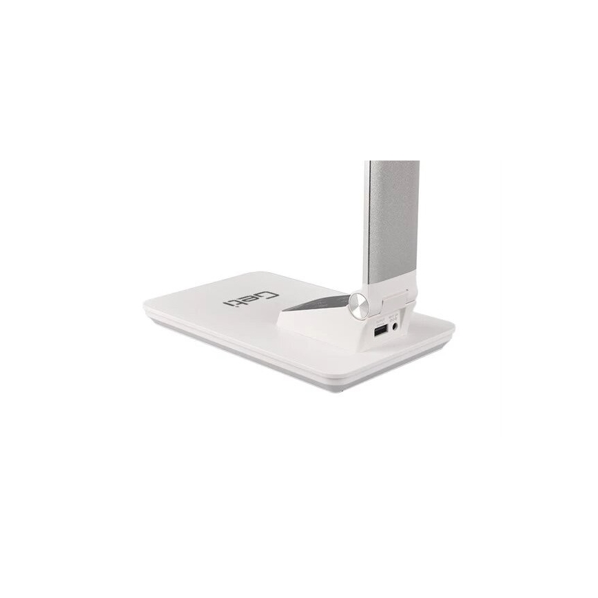 LED Dimbare bureaulamp met USB LED/7W/230V 3000K/4000K/5500K wit