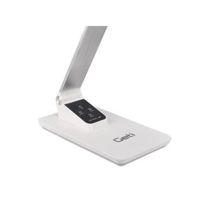 LED Dimbare bureaulamp met USB LED/7W/230V 3000K/4000K/5500K wit