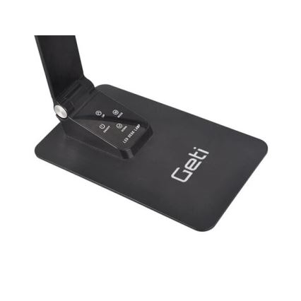 LED dimbare bureaulamp met USB LED/7W/230V 3000K/4000K/5500K zwart