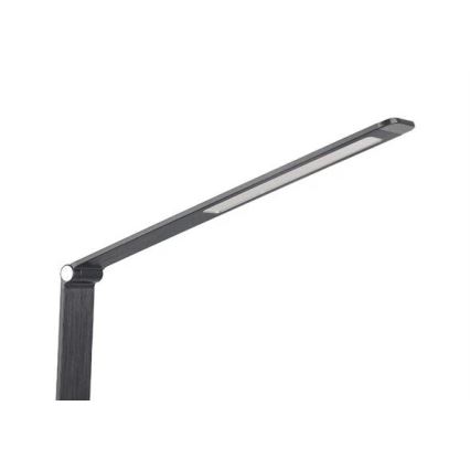 LED dimbare bureaulamp met USB LED/7W/230V 3000K/4000K/5500K zwart