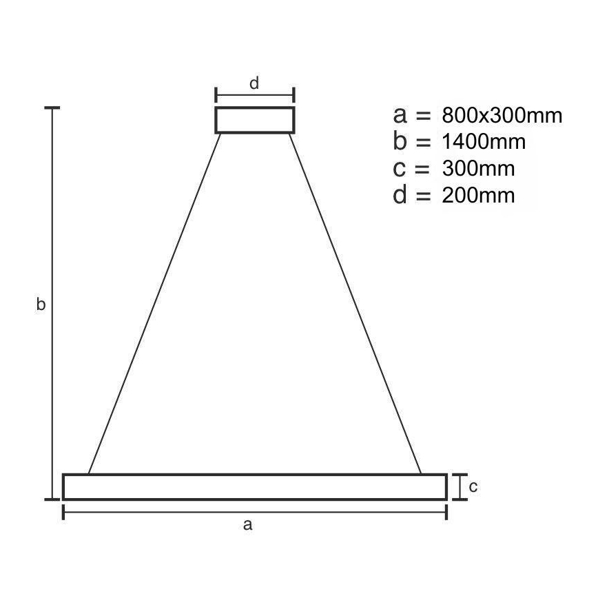 LED dimbare kristallen hanglamp aan kabel LED/110W/230V 3000-6500K goud + afstandsbediening