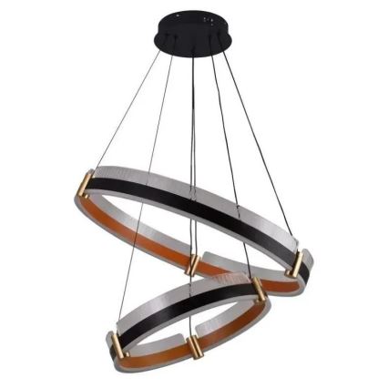 LED Dimbare hanglamp aan kabel LED/140W/230V 3000-6500K Ø 60 cm + afstandsbediening