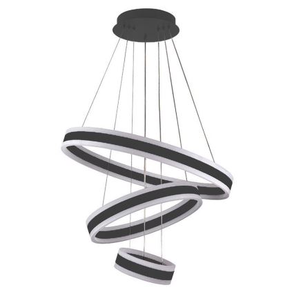 LED dimbare hanglamp aan kabel LED/165W/230V 3000-6500K Ø 60 cm + afstandsbediening