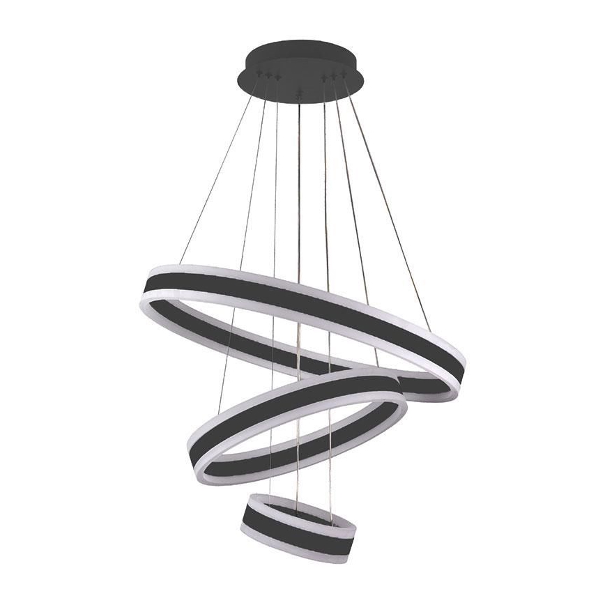 LED dimbare hanglamp aan kabel LED/165W/230V 3000-6500K Ø 60 cm + afstandsbediening