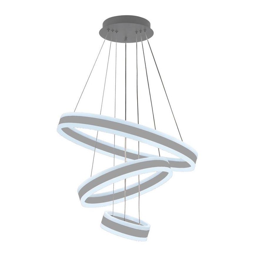 LED dimbare hanglamp aan kabel LED/165W/230V 3000-6500K Ø 60 cm + afstandsbediening