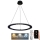 LED Dimbare hanglamp aan kabel LED/40W/230V 3000-6500K + afstandsbediening