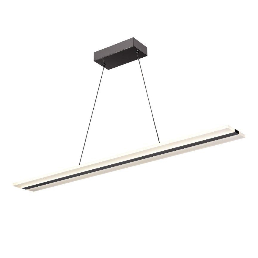 LED Dimbare hanglamp aan kabel LED/40W/230V 3000-6500K chroom + afstandsbediening