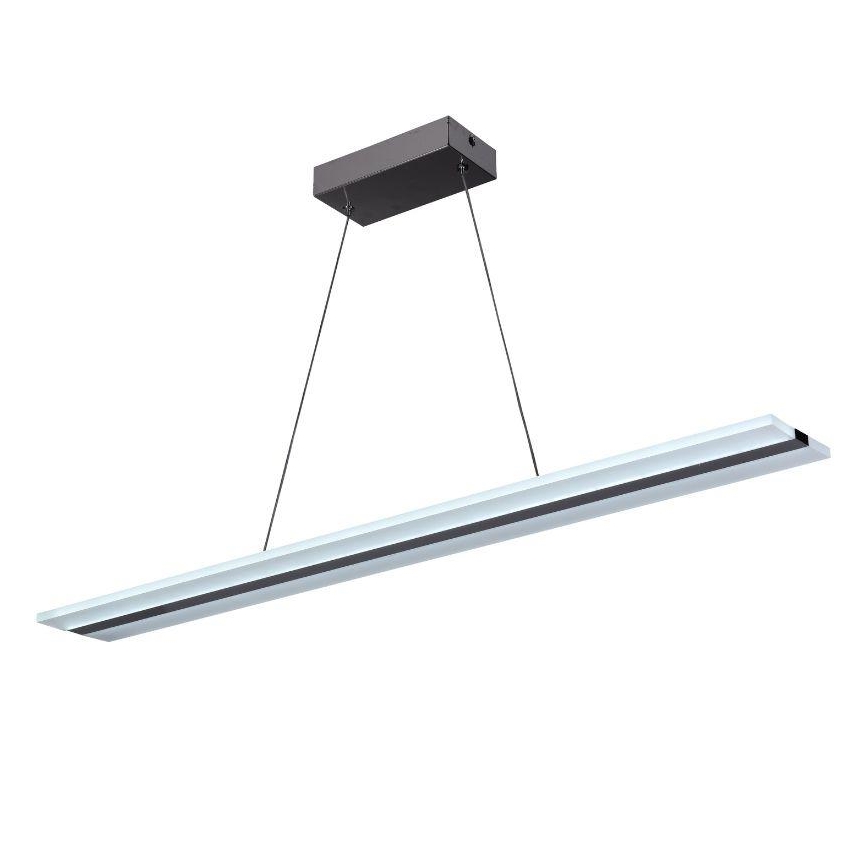 LED Dimbare hanglamp aan kabel LED/40W/230V 3000-6500K chroom + afstandsbediening