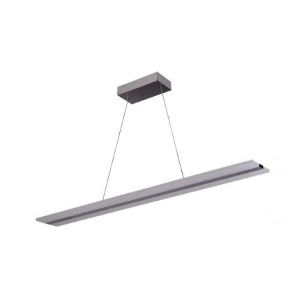 LED Dimbare hanglamp aan kabel LED/40W/230V 3000-6500K chroom + afstandsbediening