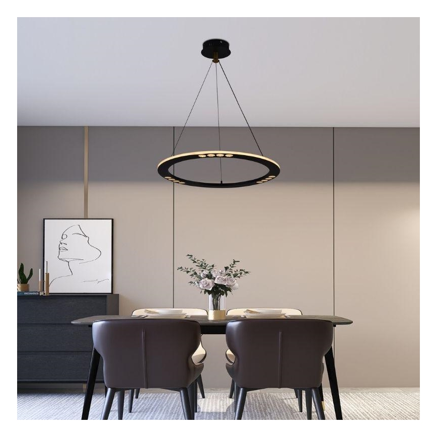 LED Dimbare hanglamp aan kabel LED/40W/230V 3000-6500K + afstandsbediening