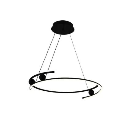 LED dimbare hanglamp aan kabel LED/50W/230V 3000-6500K Ø 60 cm + afstandsbediening