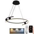 LED dimbare hanglamp aan kabel LED/50W/230V 3000-6500K Ø 60 cm + afstandsbediening