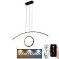 LED Dimbare hanglamp aan kabel LED/55W/230V 3000-6500K + afstandsbediening