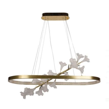 LED Dimbare hanglamp aan kabel LED/55W/230V 3000-6500K + afstandsbediening