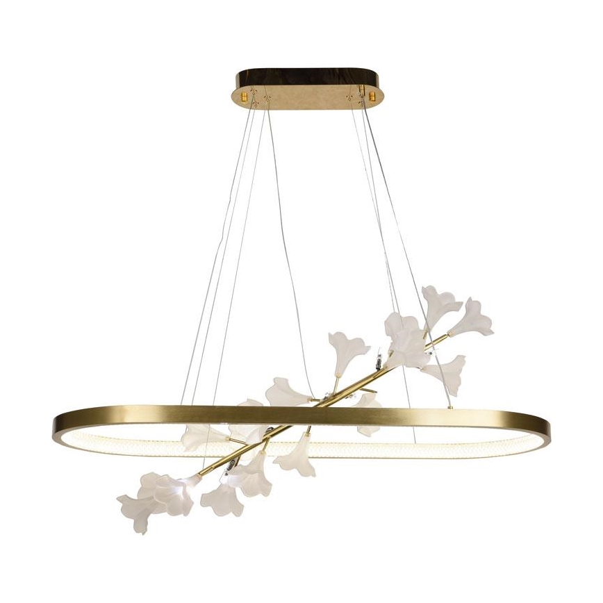 LED Dimbare hanglamp aan kabel LED/55W/230V 3000-6500K + afstandsbediening