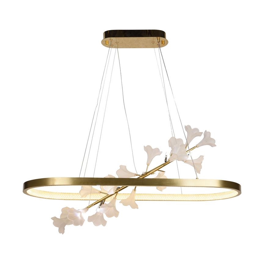 LED Dimbare hanglamp aan kabel LED/55W/230V 3000-6500K + afstandsbediening