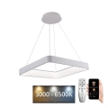 LED Dimbare hanglamp aan kabel LED/55W/230V 3000-6500K wit + afstandsbediening