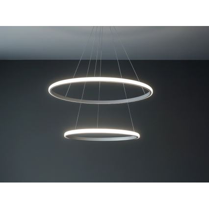 Dimbare LED-hanglamp aan kabel LED/55W/230V 3000-6500K Ø 60 cm + met afstandsbediening
