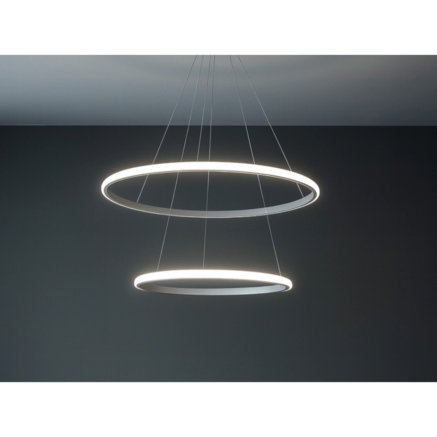 Dimbare LED-hanglamp aan kabel LED/55W/230V 3000-6500K Ø 60 cm + met afstandsbediening