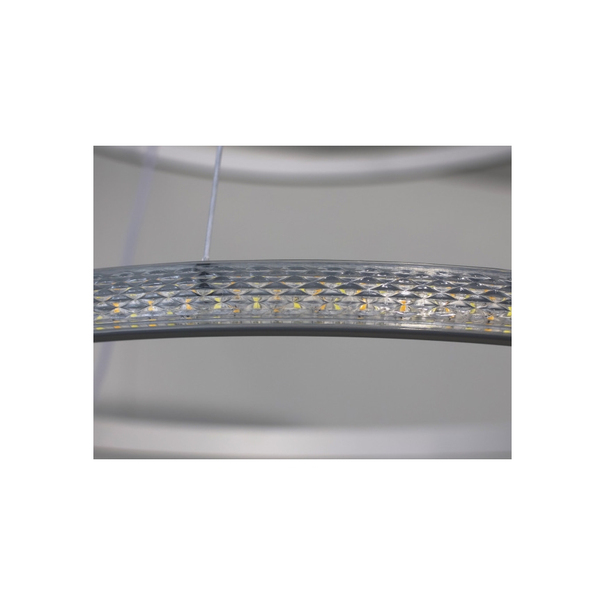 Dimbare LED-hanglamp aan kabel LED/55W/230V 3000-6500K Ø 60 cm + met afstandsbediening