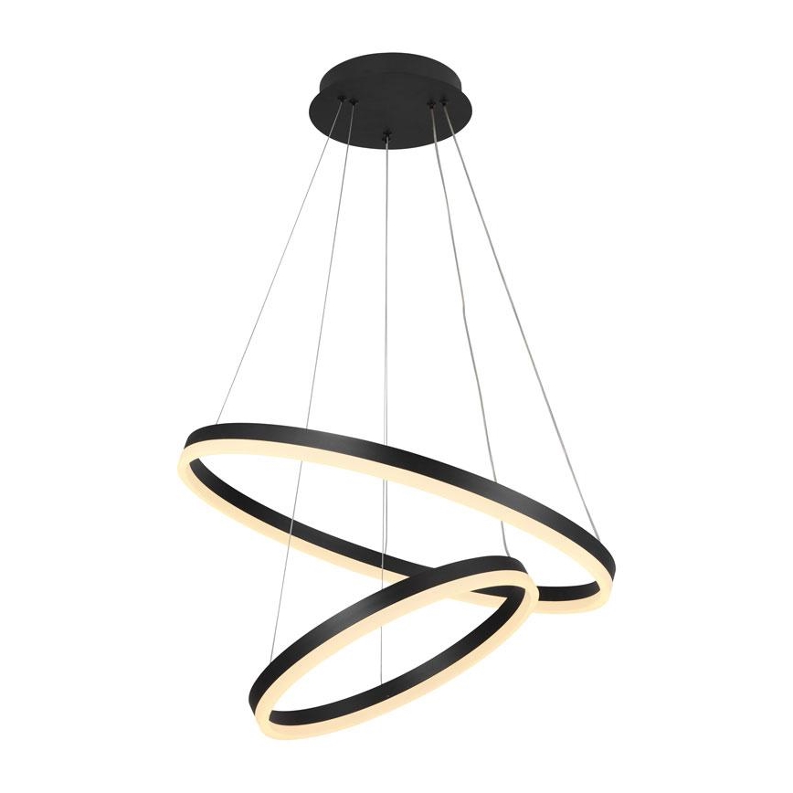 LED dimbare hanglamp aan kabel LED/70W/230V 3000-6500K Ø 60 cm + afstandsbediening