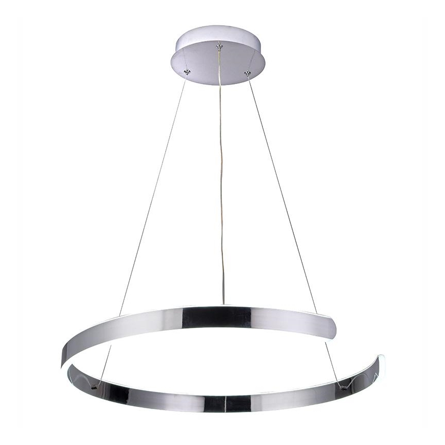LED dimbare hanglamp aan kabel LED/70W/230V 3000-6500K Ø 60 cm + afstandsbediening