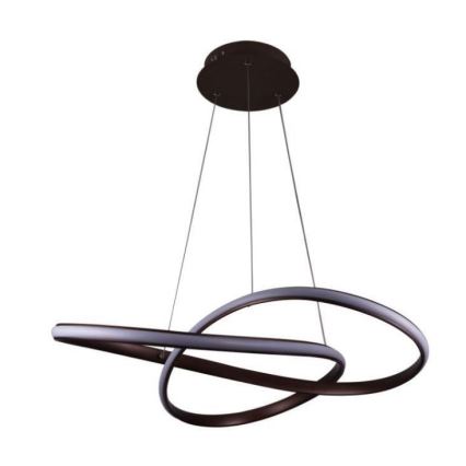 LED dimbare hanglamp aan kabel LED/70W/230V 3000-6500K Ø 60 cm + afstandsbediening