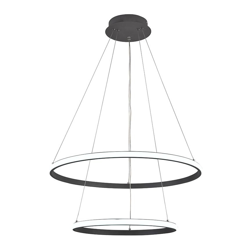 LED Dimbare hanglamp aan kabel LED/75W/230V 3000-6500K Ø 60 cm + afstandsbediening