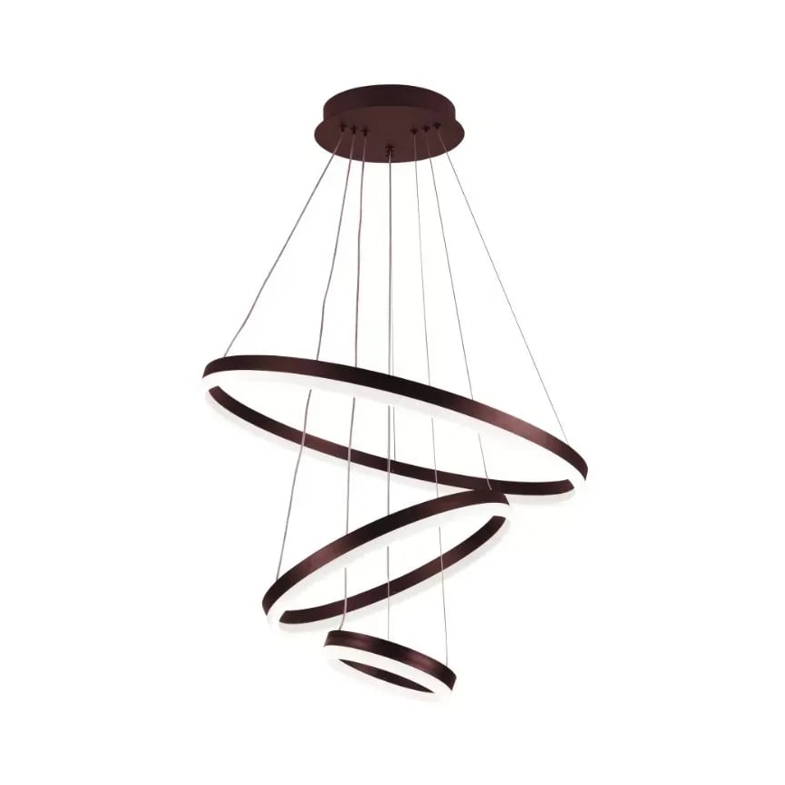 LED dimbare hanglamp aan kabel LED/85W/230V 3000-6500K Ø 60 cm + afstandsbediening