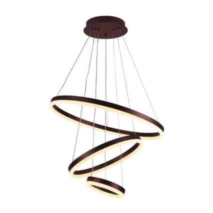 LED dimbare hanglamp aan kabel LED/85W/230V 3000-6500K Ø 60 cm + afstandsbediening