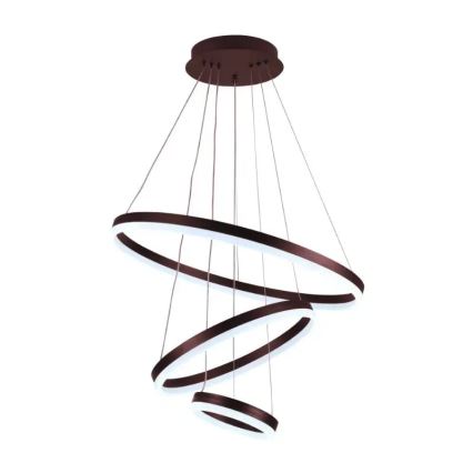 LED dimbare hanglamp aan kabel LED/85W/230V 3000-6500K Ø 60 cm + afstandsbediening