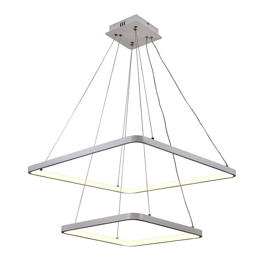 LED dimbare hanglamp aan kabel LED/90W/230V 3000-6500K + afstandsbediening