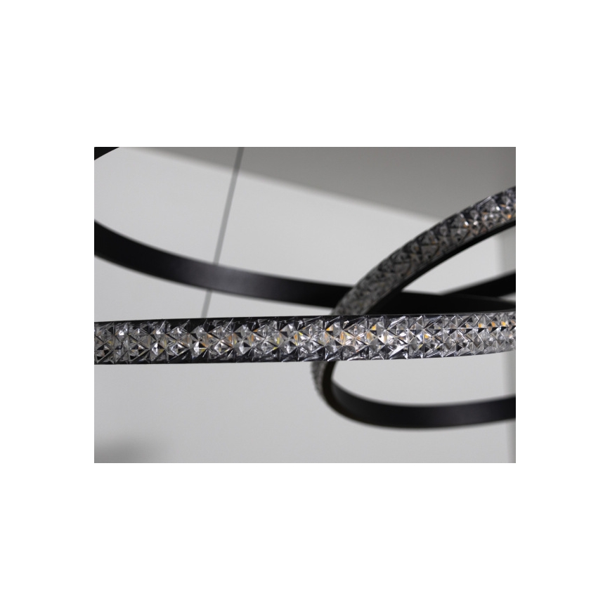 LED dimbare pendellamp aan kabel LED/90W/230V 3000–6500K Ø 47 cm + afstandsbediening