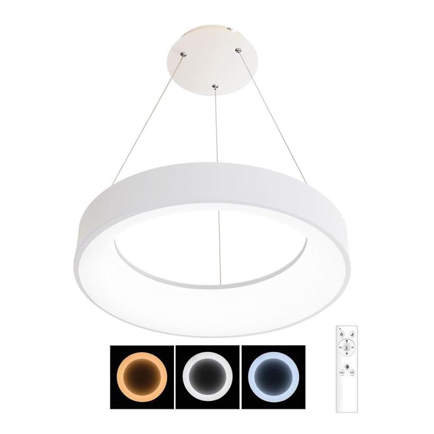 LED Dimbare hanglamp aan kabel NEST LED/40W/230V 3000-6500K wit + afstandsbediening