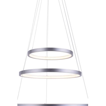 Leuchten Direkt 11526-55 - LED dimbare hanglamp aan kabel CIRCLE LED/13,5W/230V + LED/19,5W + LED/24W