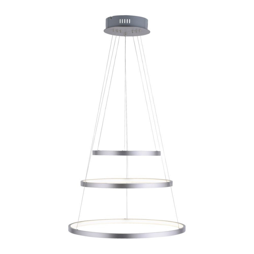 Leuchten Direkt 11526-55 - LED dimbare hanglamp aan kabel CIRCLE LED/13,5W/230V + LED/19,5W + LED/24W