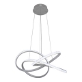 LED dimbare hanglamp aan stalen kabel LED/95W/230V 3000–6500K Ø 57 cm + afstandsbediening