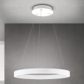 LED-dimbare hanglamp met kabel KOLK LED/60W/230V 2700/3000/4000K Ø 60 cm wit
