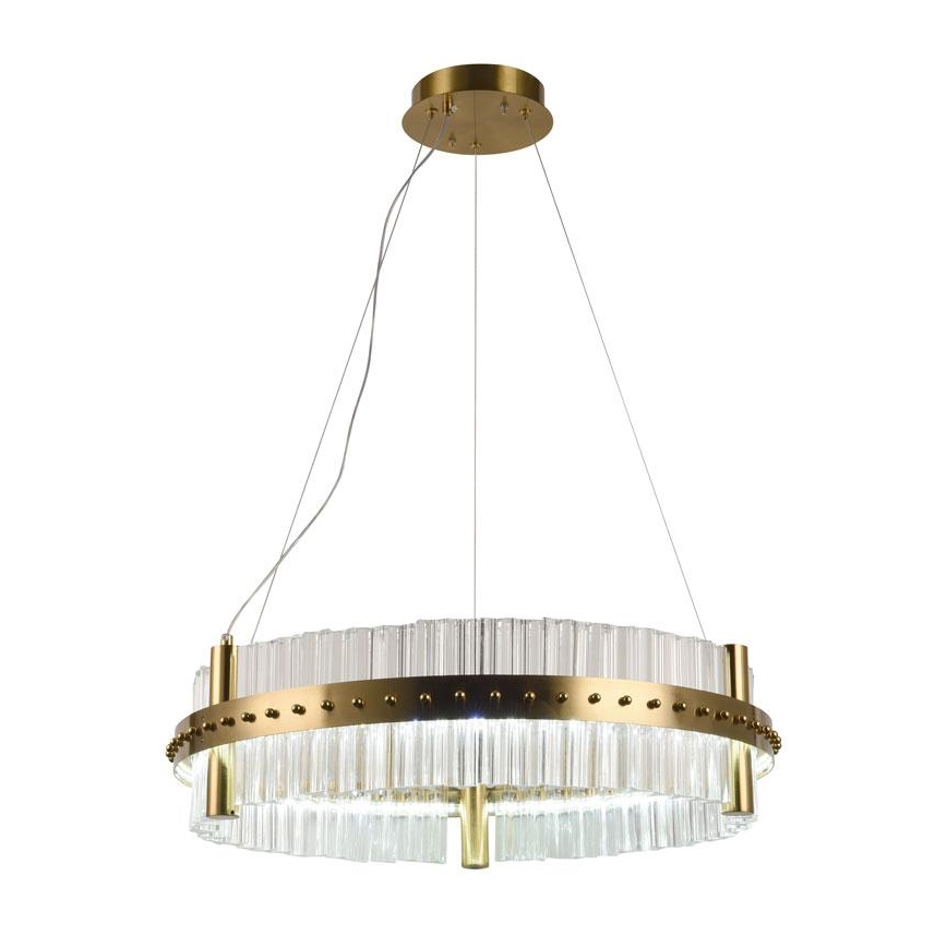 LED dimbare kristallen hanglamp aan kabel LED/40W/230V 3000-6500K + afstandsbediening