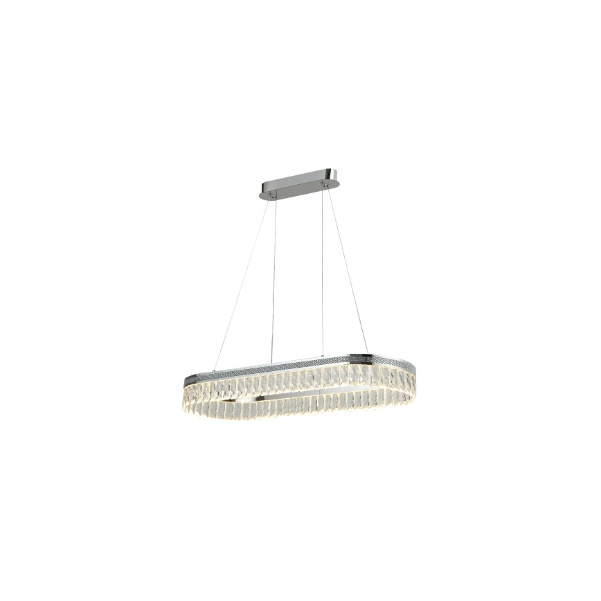Dimbare LED-kristallen kroonluchter aan kabel THALIA LED/50W/230V 3000–6000K + afstandsbediening