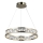 LED-dimbare kristallen kroonluchter aan kabel ENRIQUE LED/40W//230V 3000-6000K Ø 60 cm + afstandsbediening
