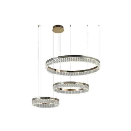 Dimbare LED-kristallen kroonluchter aan kabel THALIA LED/120W/230V 3000-6000K + afstandsbediening