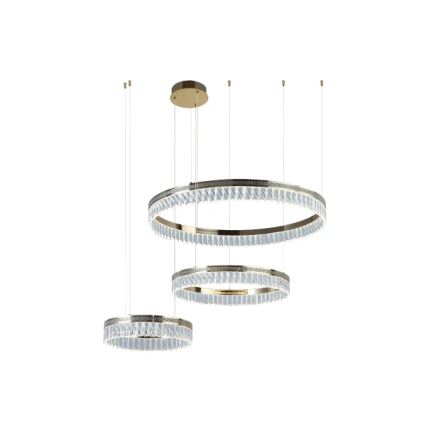 Dimbare LED-kristallen kroonluchter aan kabel THALIA LED/120W/230V 3000-6000K + afstandsbediening