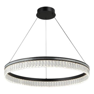 LED-dimbare kristallen kroonluchter aan kabel THALIA LED/55W/230V 3000-6000K pr. 80 cm + afstandsbediening