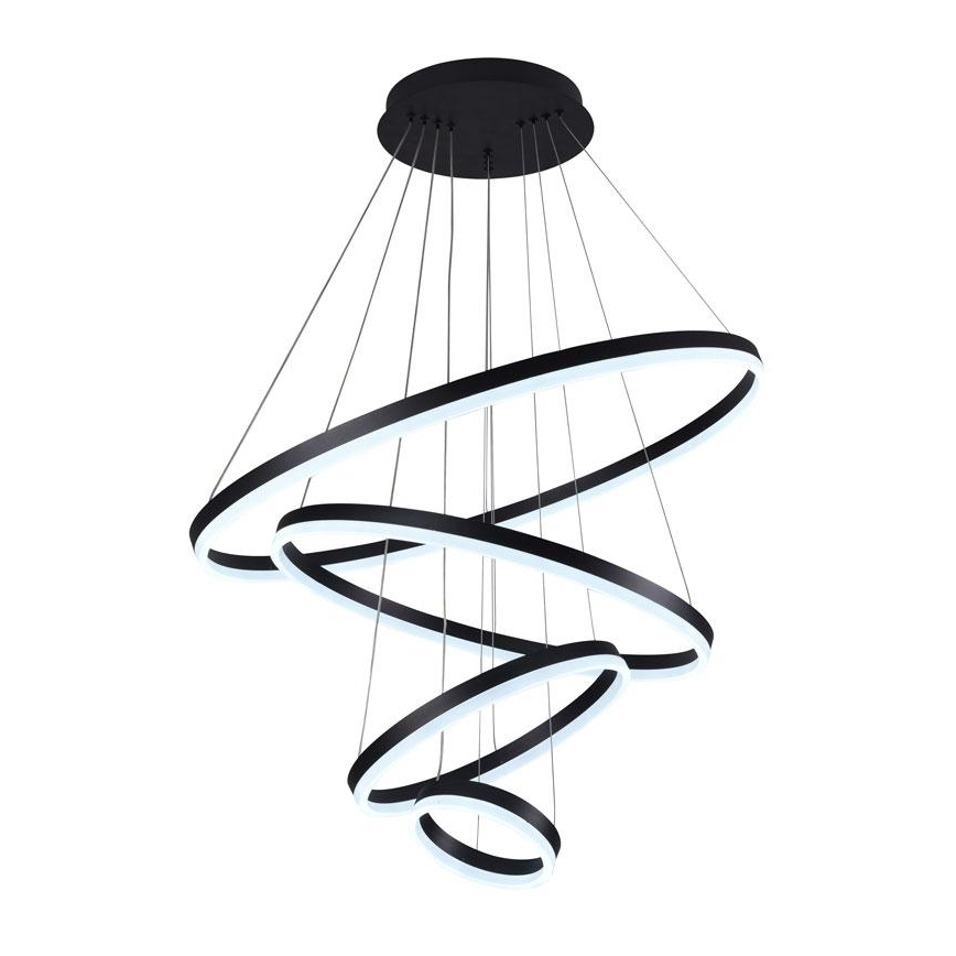 LED Dimbare kroonluchter aan een snoer LED/165W/230V 3000-6500K + afstandsbediening